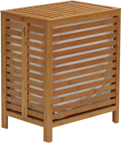 🧺 Woven Laundry Basket – Natural Hamper with Handles for Clothes & Home Storage ✨