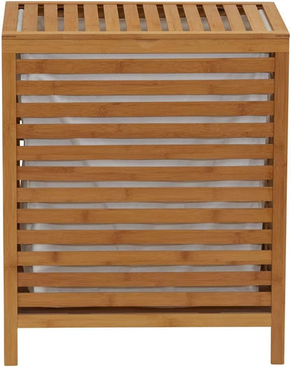🧺 Woven Laundry Basket – Natural Hamper with Handles for Clothes & Home Storage ✨