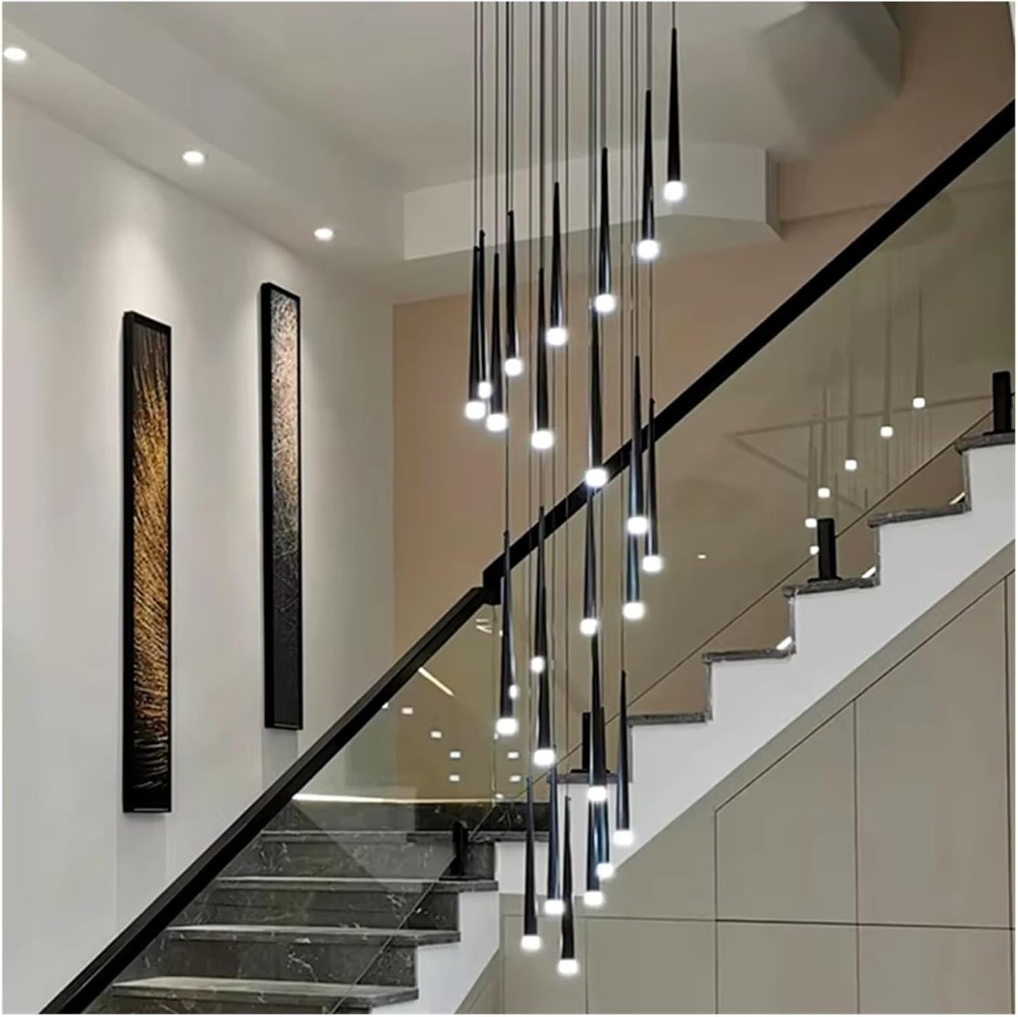Modern Pendant Chandelier 💡✨ | Stylish Ceiling Light for Cozy Home 🏡🌙