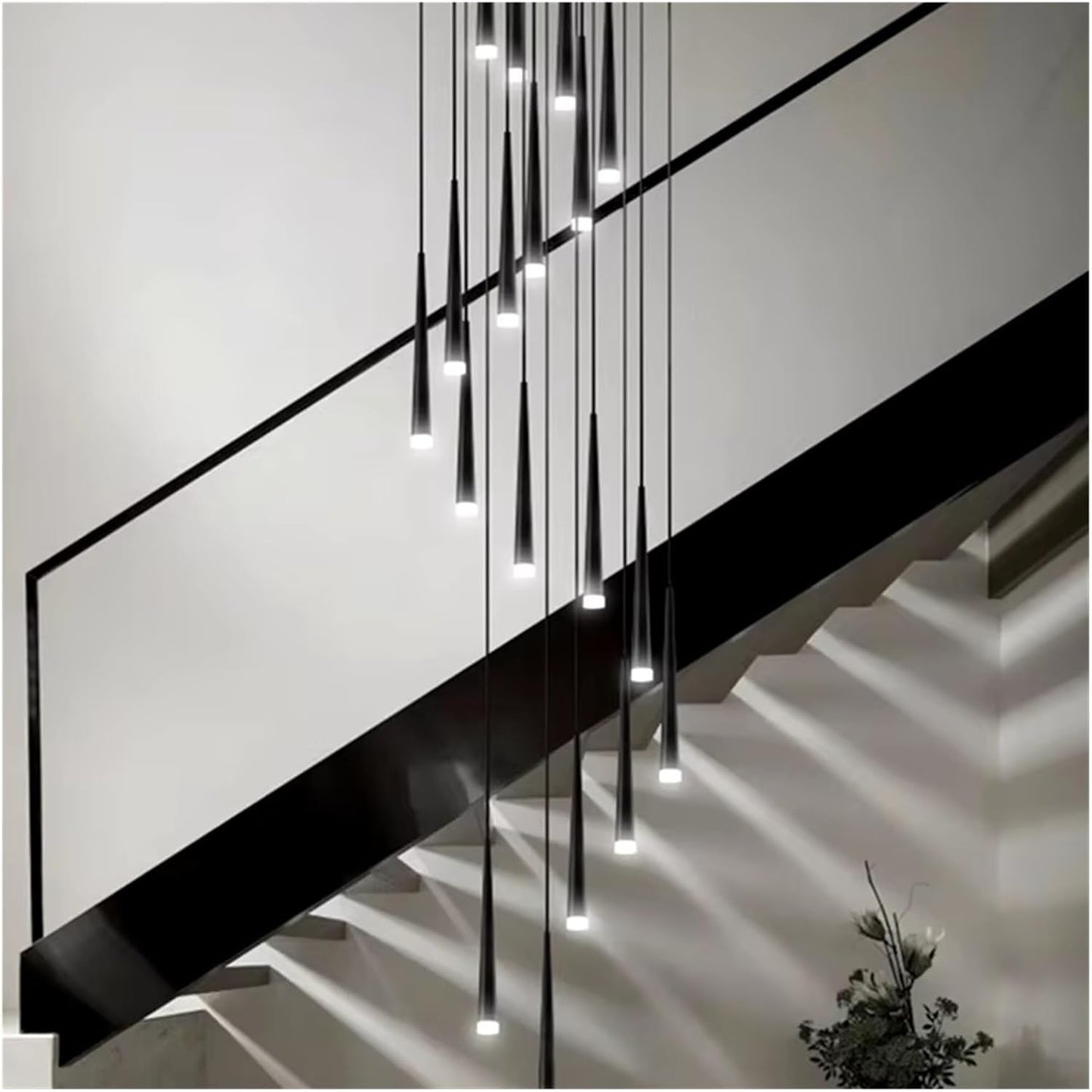 Modern Pendant Chandelier 💡✨ | Stylish Ceiling Light for Cozy Home 🏡🌙