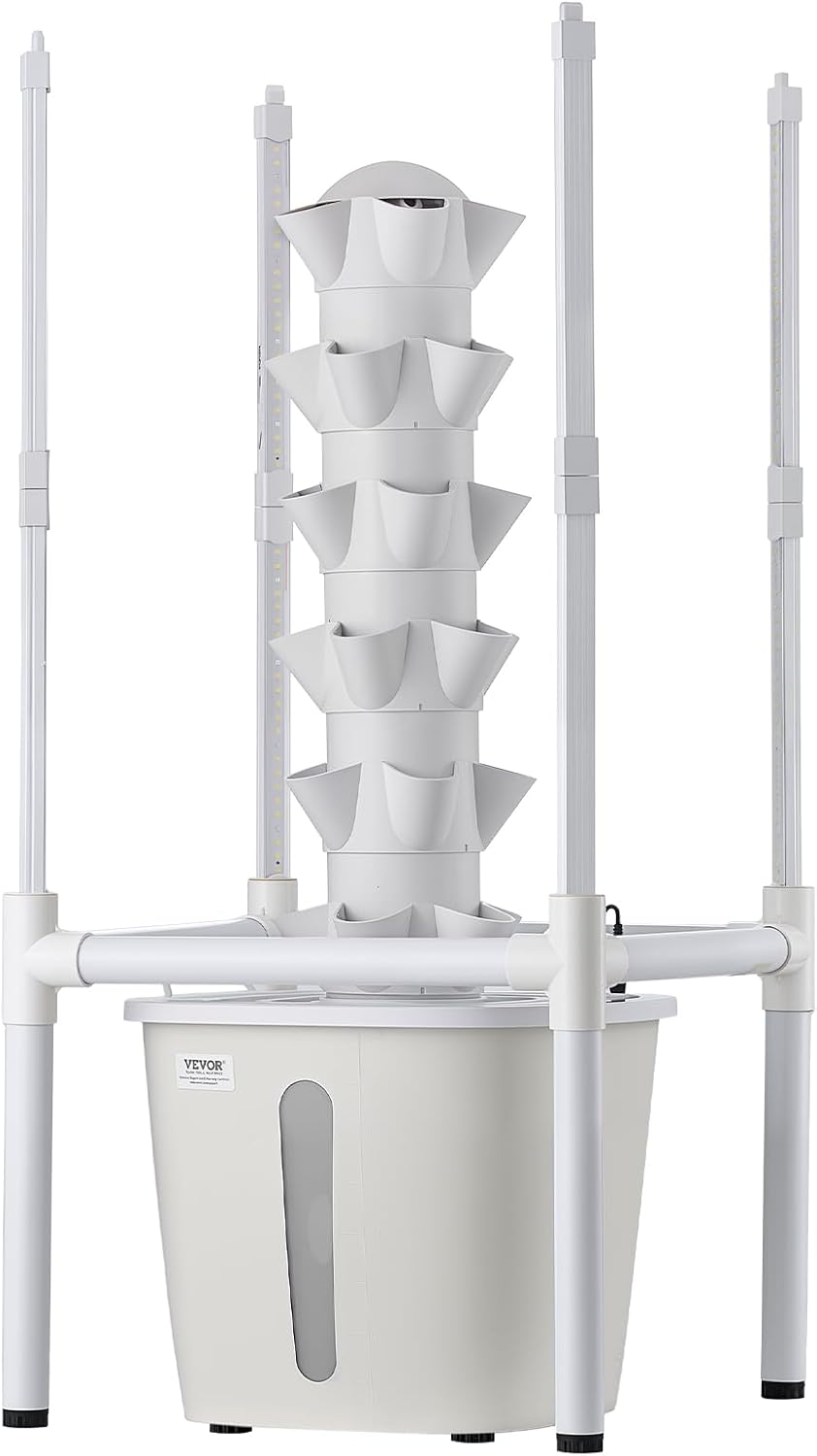 🥬 Hydroponic Growing System – Vertical Garden for Fresh Herbs & Vegetables at Home 🌱✨