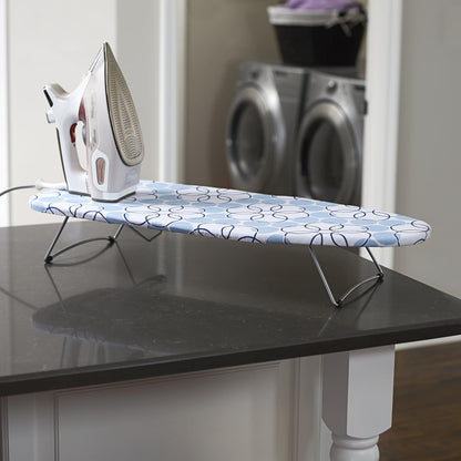 🧺 Tabletop Ironing Board – Compact Foldable Mini Ironing Board for Small Spaces ✨👕