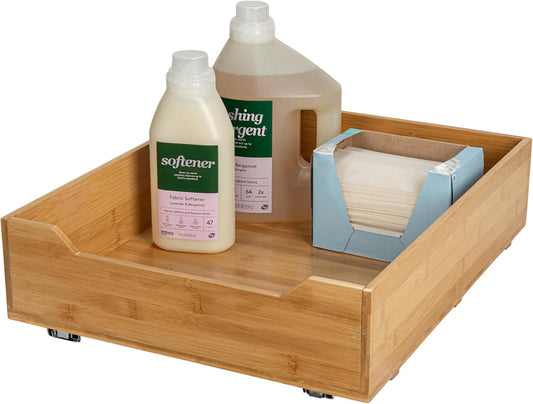 ✨ Pull-Out Cabinet Organizer – Slide-Out Storage Rack for Kitchen & Bathroom 🏡