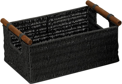 🧺 Woven Storage Baskets – Stylish Organizer Bins for Home, Closet & Shelves ✨